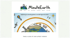 Desktop Screenshot of minuteearth.com